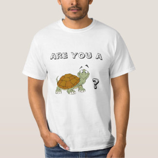 Camiseta É você uma tartaruga