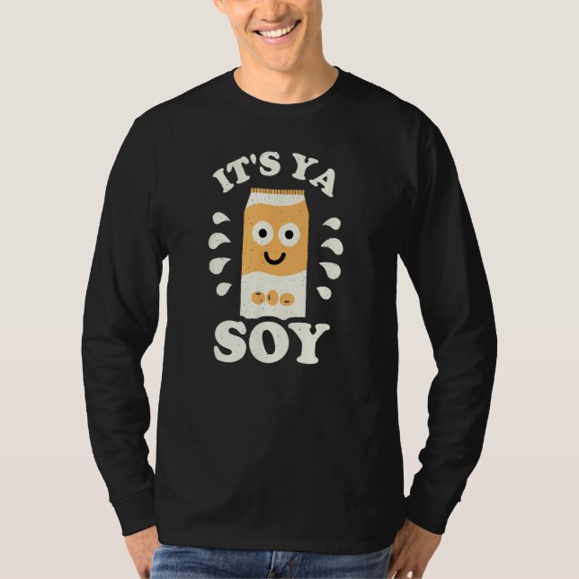 Camiseta É Ya Soy - Leite de soja (Frente)