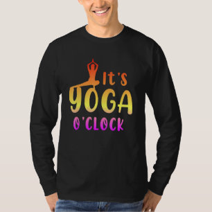 Camiseta É Yoga Oclock Yoga Instrutor Exercise Meditat