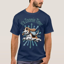 Camiseta É Zoomie Time Beagle