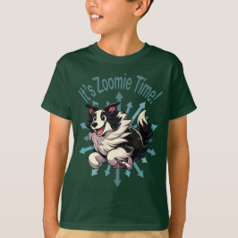 Camiseta É Zoomie Time Border Collie