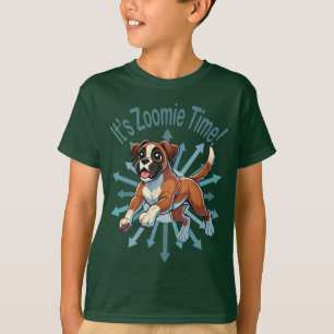 Camiseta É Zoomie Time Boxer