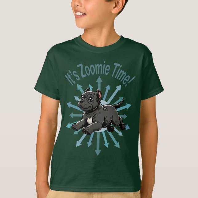 Camiseta É Zoomie Time Cane Corso (Frente)
