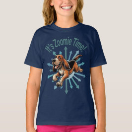 Camiseta É Zoomie Time Hound Dog