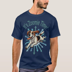 Camiseta É Zoomie Time Medium Beagle Mutt