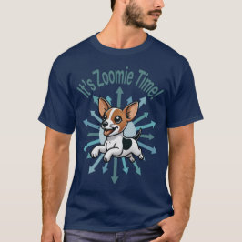 Camiseta É Zoomie Time Rat Terrier