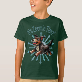 Camiseta É Zoomie Time Terrier Mutt