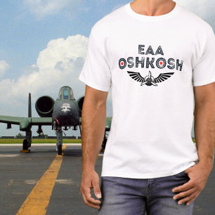 Camiseta EAA Oshkosh AirShow Wings Propeller