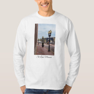 Camiseta Eads Bridge Ao Longo De Lucas Ave