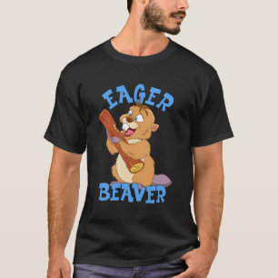 Camiseta Eager Beaver Nature fora do castor de casulo