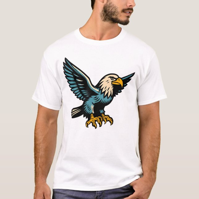 Camiseta  eagle (Frente)