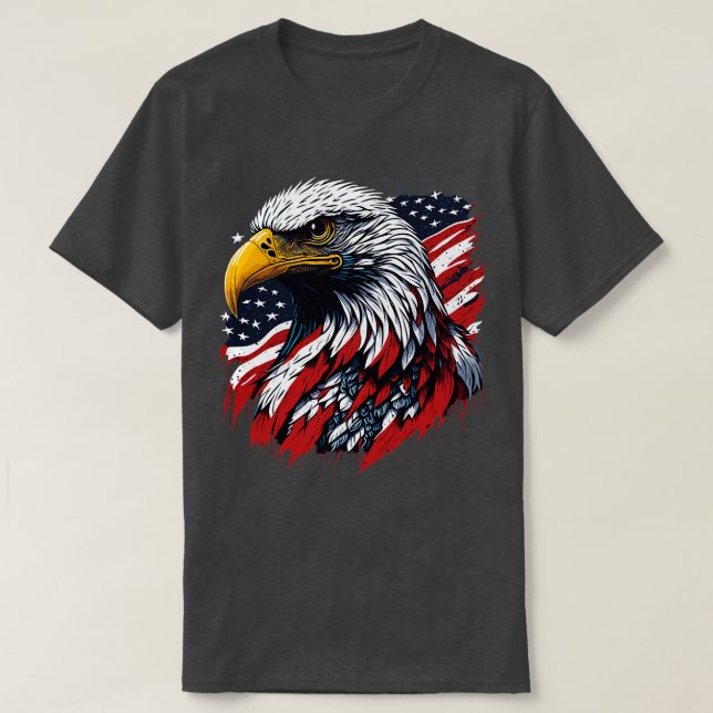 Camiseta Eagle American (Frente do Design)