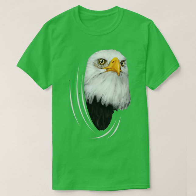 Camiseta Eagle Animal Vindo De Dentro (Frente do Design)