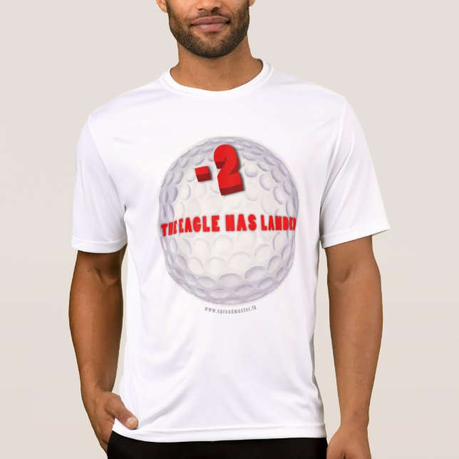 Camiseta Eagle aterrou (Frente)