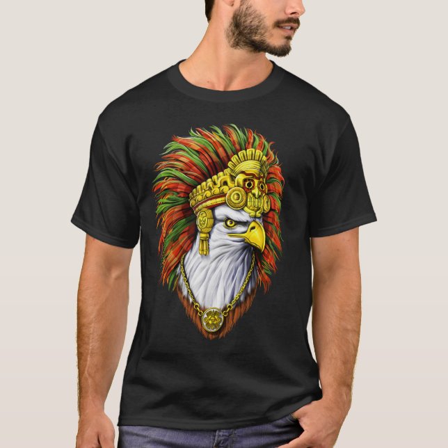 Camiseta Eagle Aztec Warrior (Frente)
