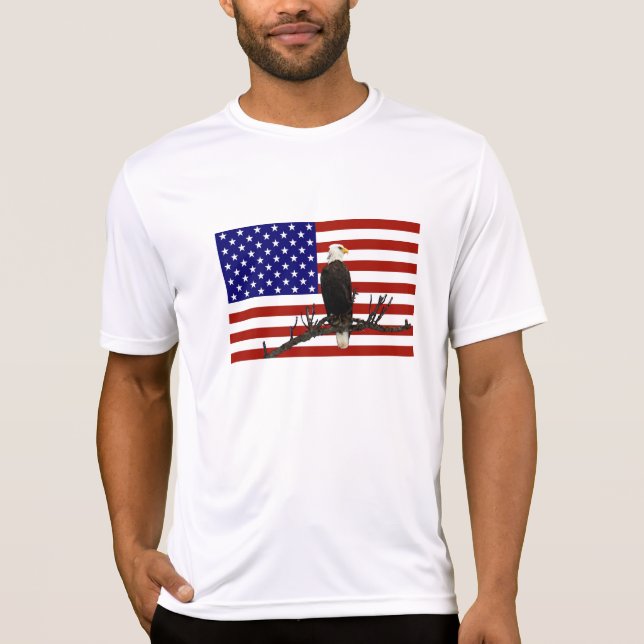 Camiseta Eagle Bald Vigilância (Frente)