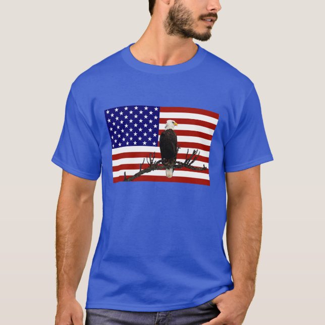 Camiseta Eagle Bald Vigilância (Frente)