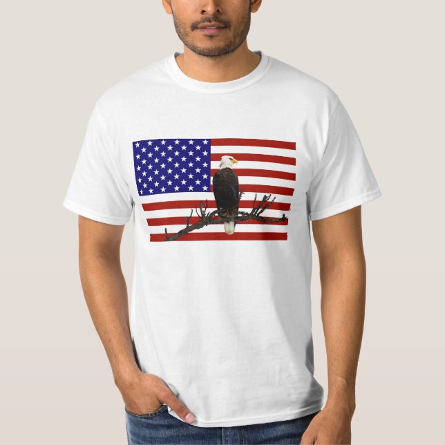 Camiseta Eagle Bald Vigilância (Frente)