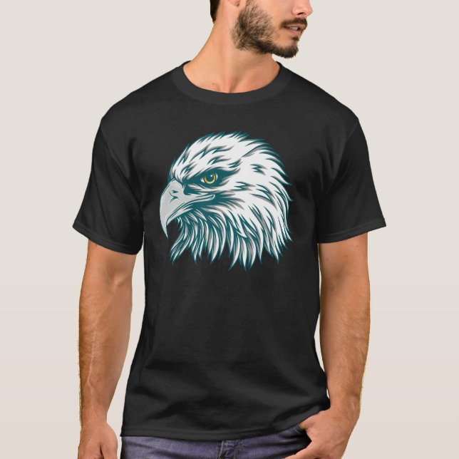 Camiseta Eagle Bird American Bald Eagle  1 (Frente)