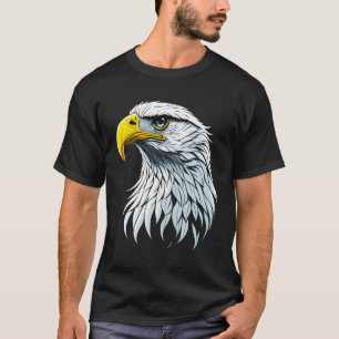 Camiseta Eagle Bird Hawk Motif Animal