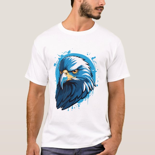 Camiseta Eagle Blue (Frente)