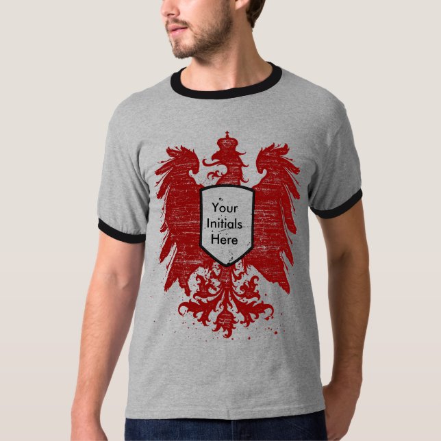 Camiseta Eagle-Crista customizável (Frente)