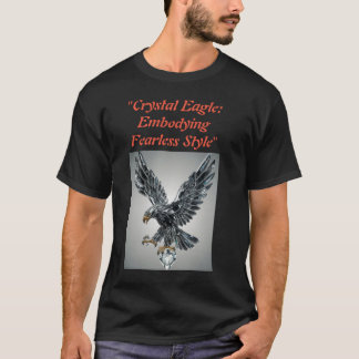 Camiseta "Éagle Cristal: Incorporando Estilo Sem Coroa"