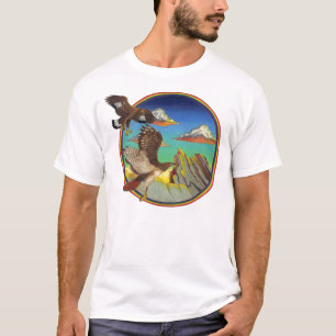 Camiseta Eagle e falcão