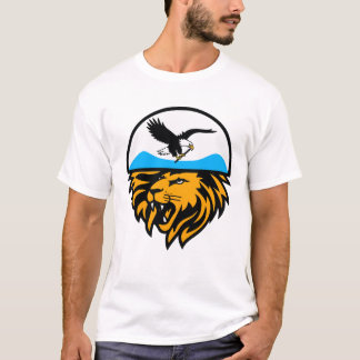 Camiseta Eagle e Lion Emblem