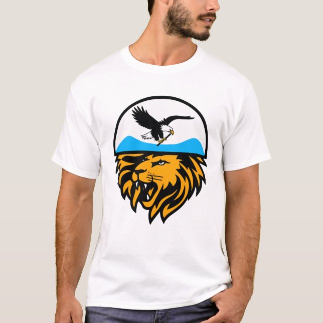 Camiseta Eagle e Lion Emblem (Frente)