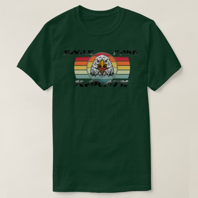 Camiseta Eagle Fang Karate 75 (Frente do Design)