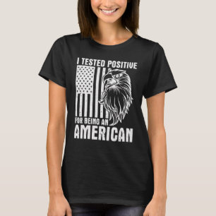 Camiseta Eagle I Testou Posição Por Ser Um Quarto Americano