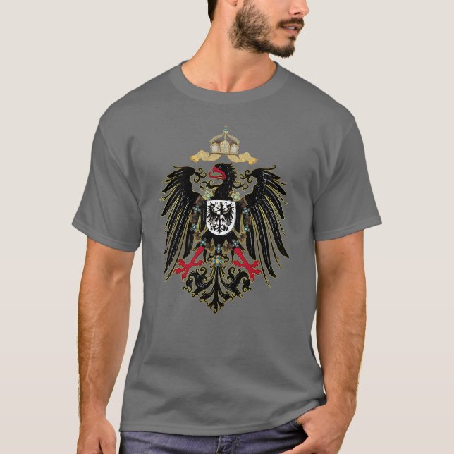 Camiseta Eagle imperial alemão (Frente)