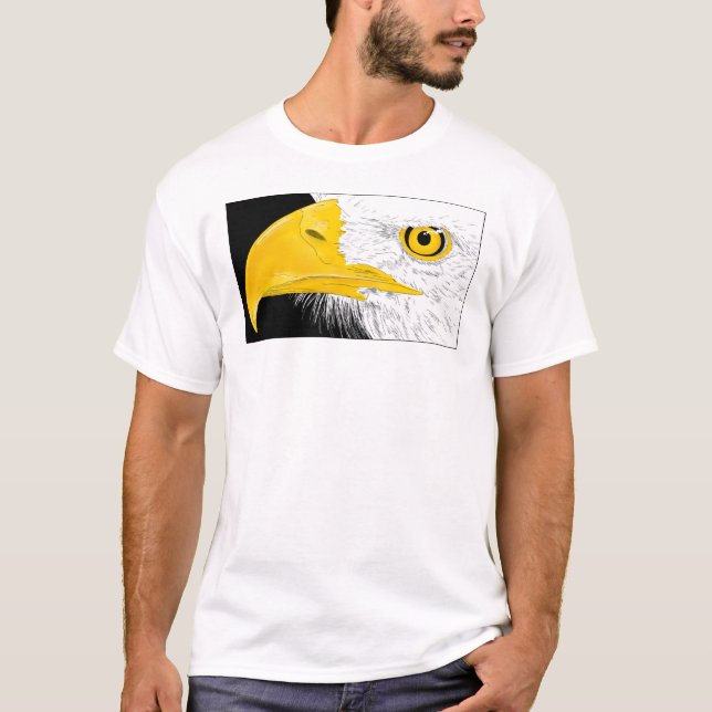 Camiseta Eagle Line Art (Frente)