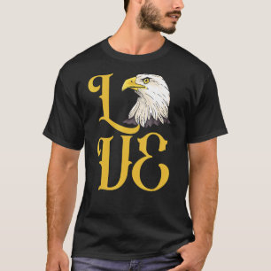Camiseta Eagle Love For Majtic Birds