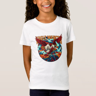 Camiseta Eagle Mancer Wizard Fantasy Mystical Bird Art Desi