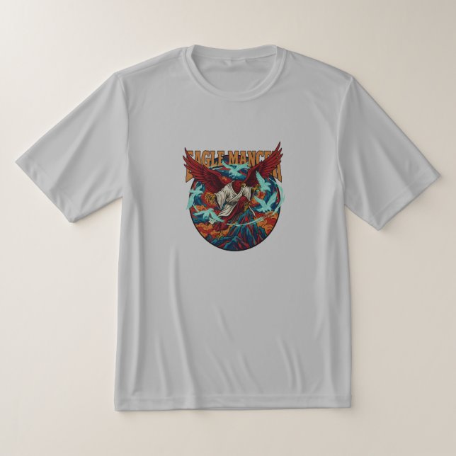 Camiseta Eagle Mancer Wizard Fantasy Mystical Bird Art Desi (Postura )