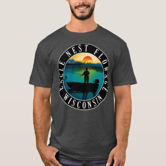 Camiseta Eagle Nest Flowage em Wisconsin Paddleboard 2
