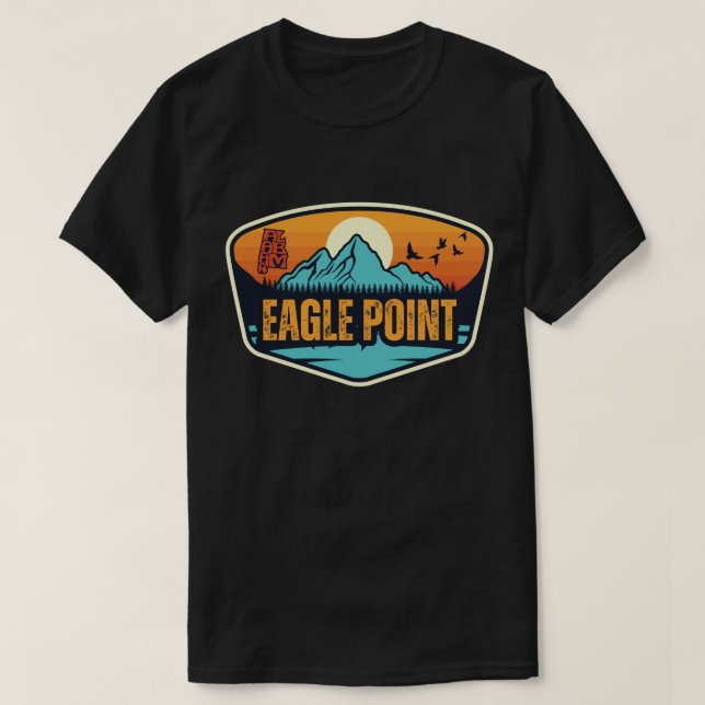 Camiseta Eagle Point, Alabama (Frente do Design)