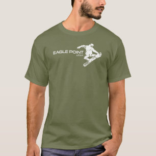 Camiseta Eagle Point Resort Utah Snowboarder