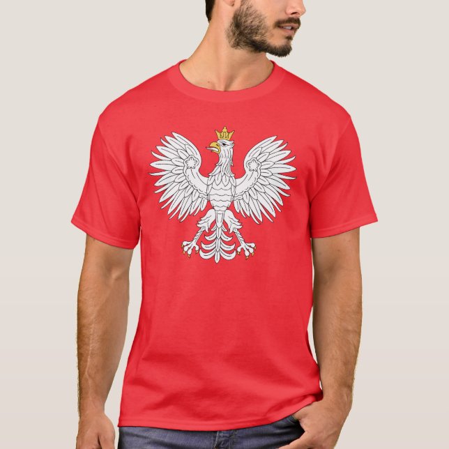 Camiseta Eagle polonês (Frente)