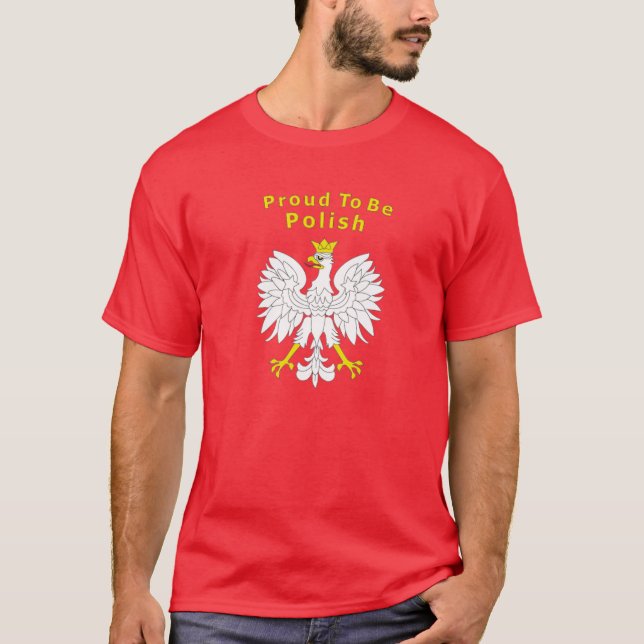 Camiseta Eagle polonês (Frente)