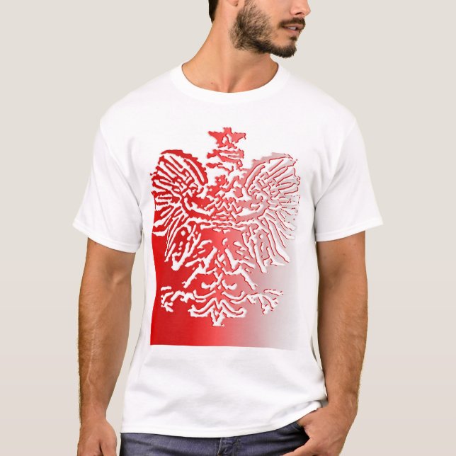 Camiseta Eagle polonês (Frente)