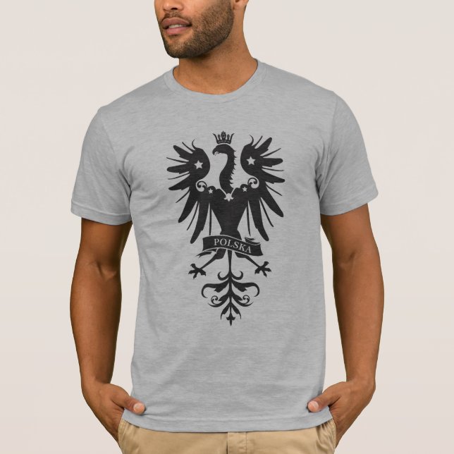 Camiseta Eagle polonês (Frente)