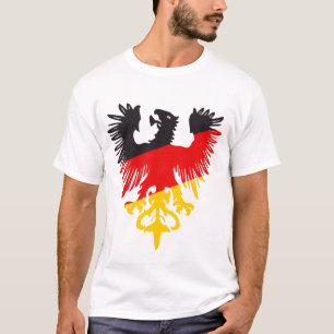 Camiseta Eagle preto alemão