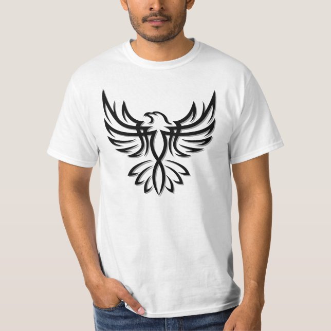 Camiseta Eagle preto/falcão 1 (Frente)