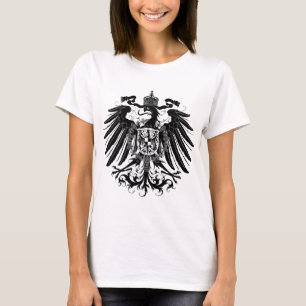 Camiseta Eagle prussiano preto
