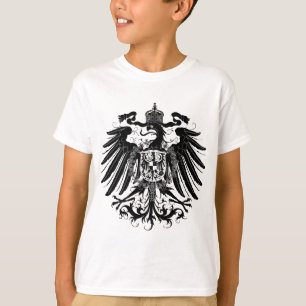 Camiseta Eagle prussiano preto