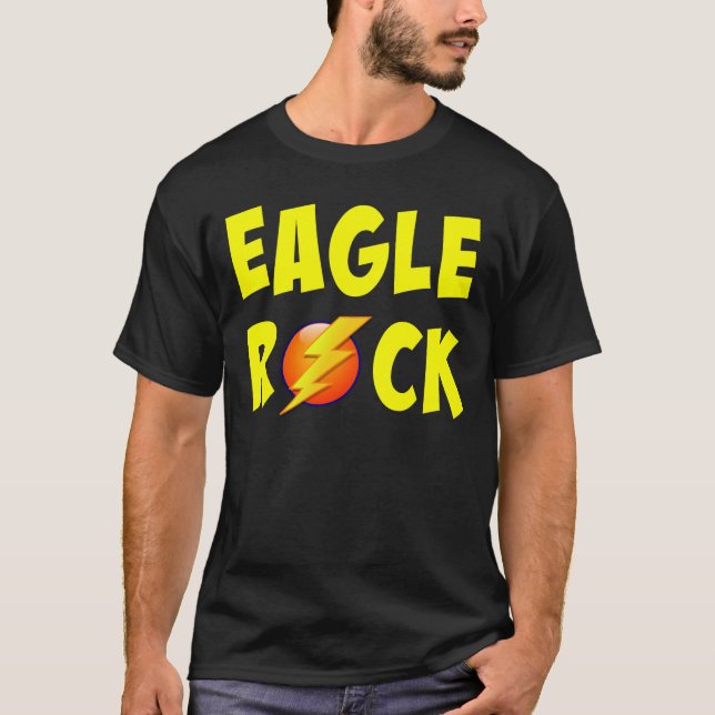 Camiseta Eagle Rock Lightning Bolt (Frente)