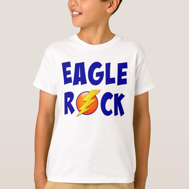 Camiseta Eagle Rock Lightning Bolt (Frente)